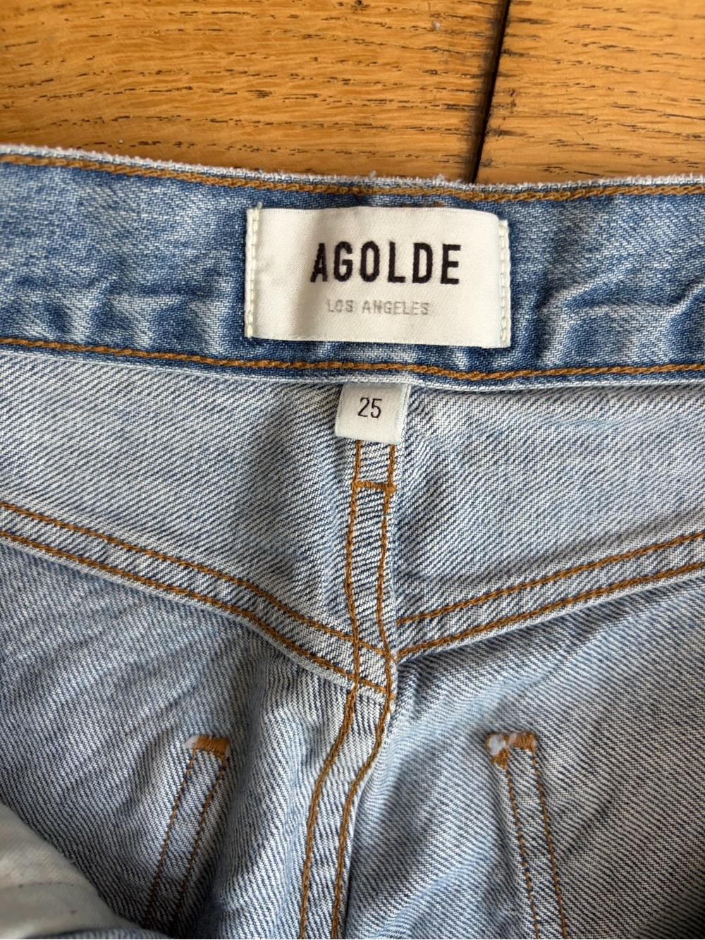 Agolde Straight Leg style Denim - Picture 3 of 8